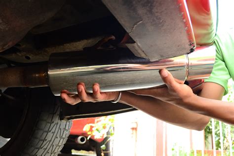 How to repair an exhaust 